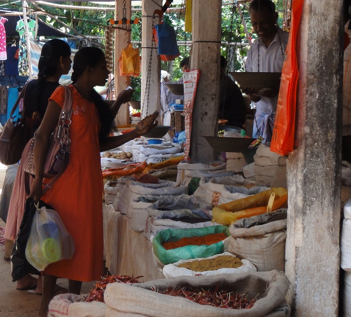 Market in Dambulla
